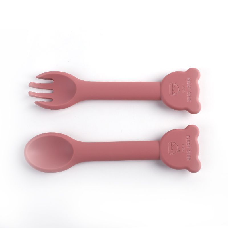 Silicone Spoon Dark Red