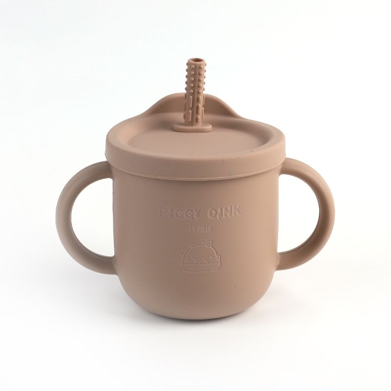 Leak Proof Baby Cups - Khaki