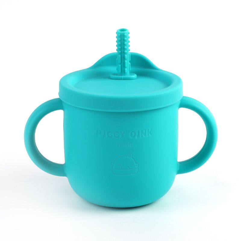 Leak Proof Baby Cups - Turquoise Green