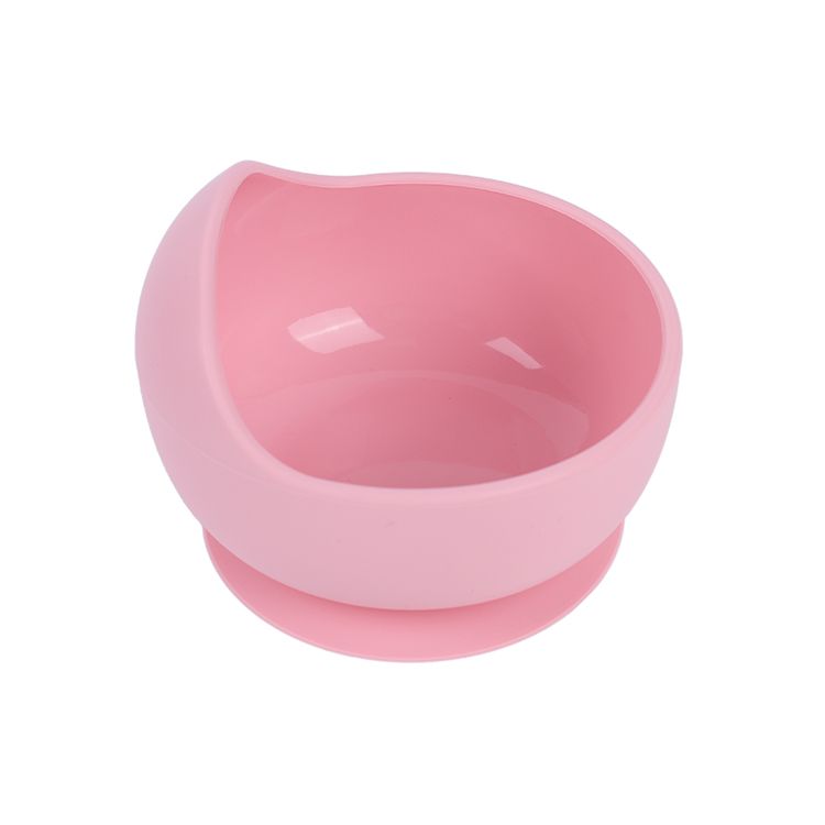 Suction Feeding Bowl BPA-Free Pink