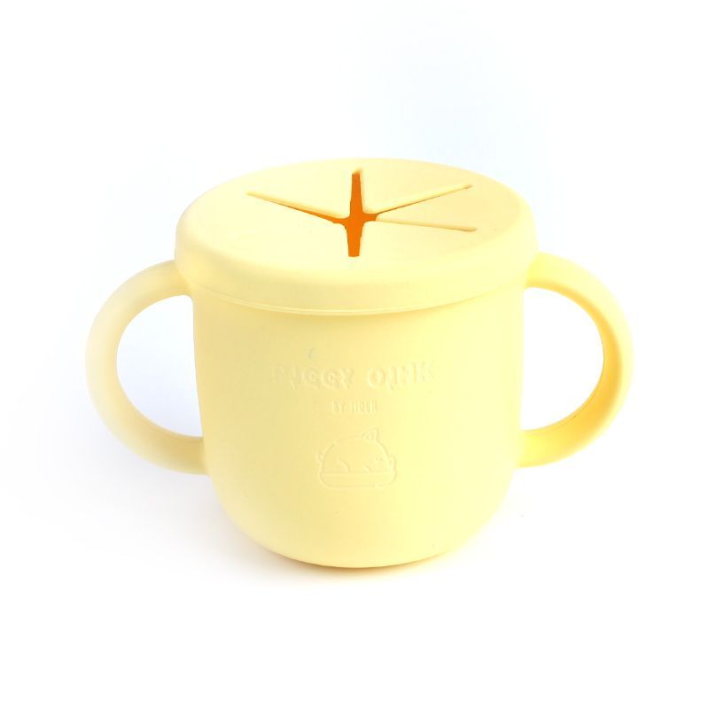 Baby Snack Cups Cream Yellow