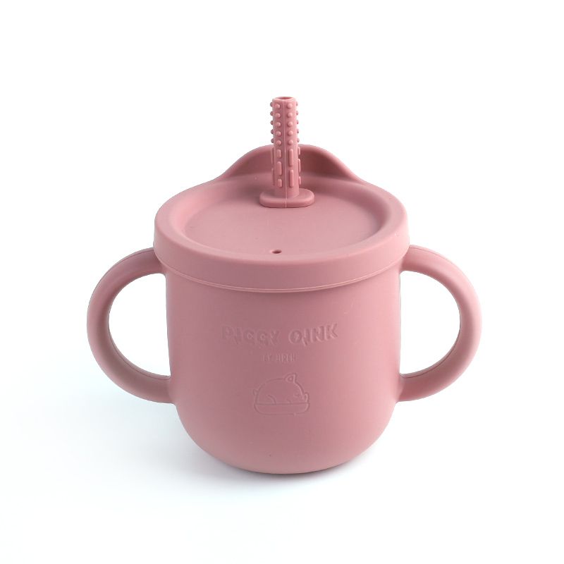 Leak Proof Baby Cups - Dark Red