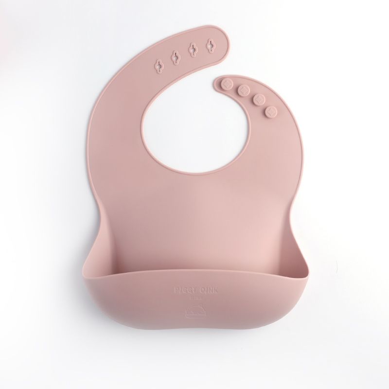 Baby Bib - Light Pink