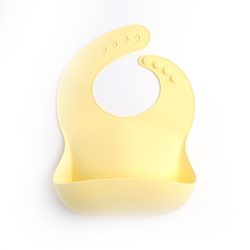 Baby Bib - Cream Yellow