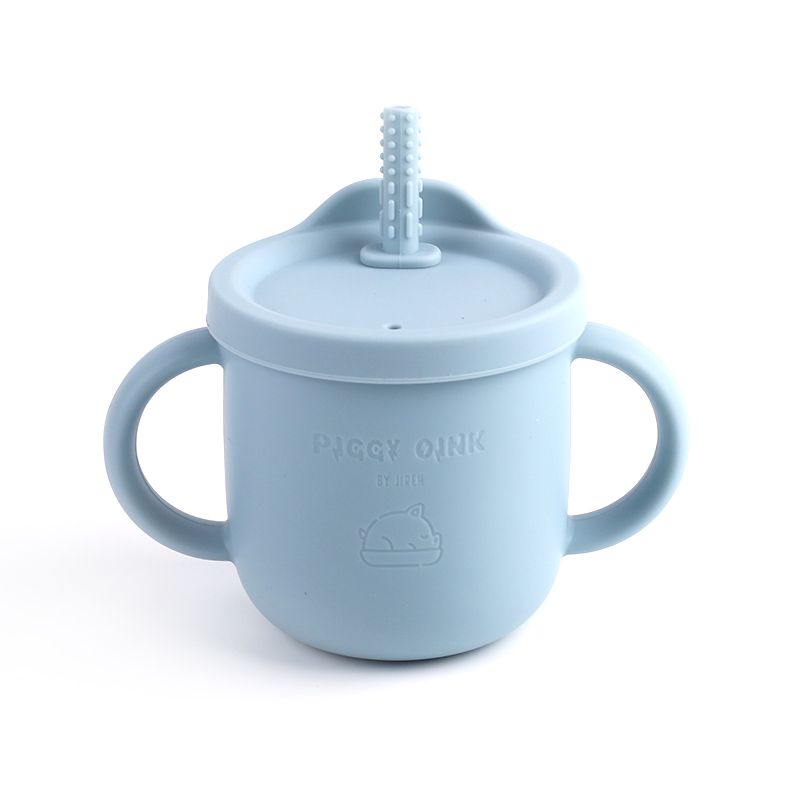 Leak Proof Baby Cups - Dust Blue