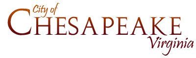 A logo for the city of chesapeake virginia