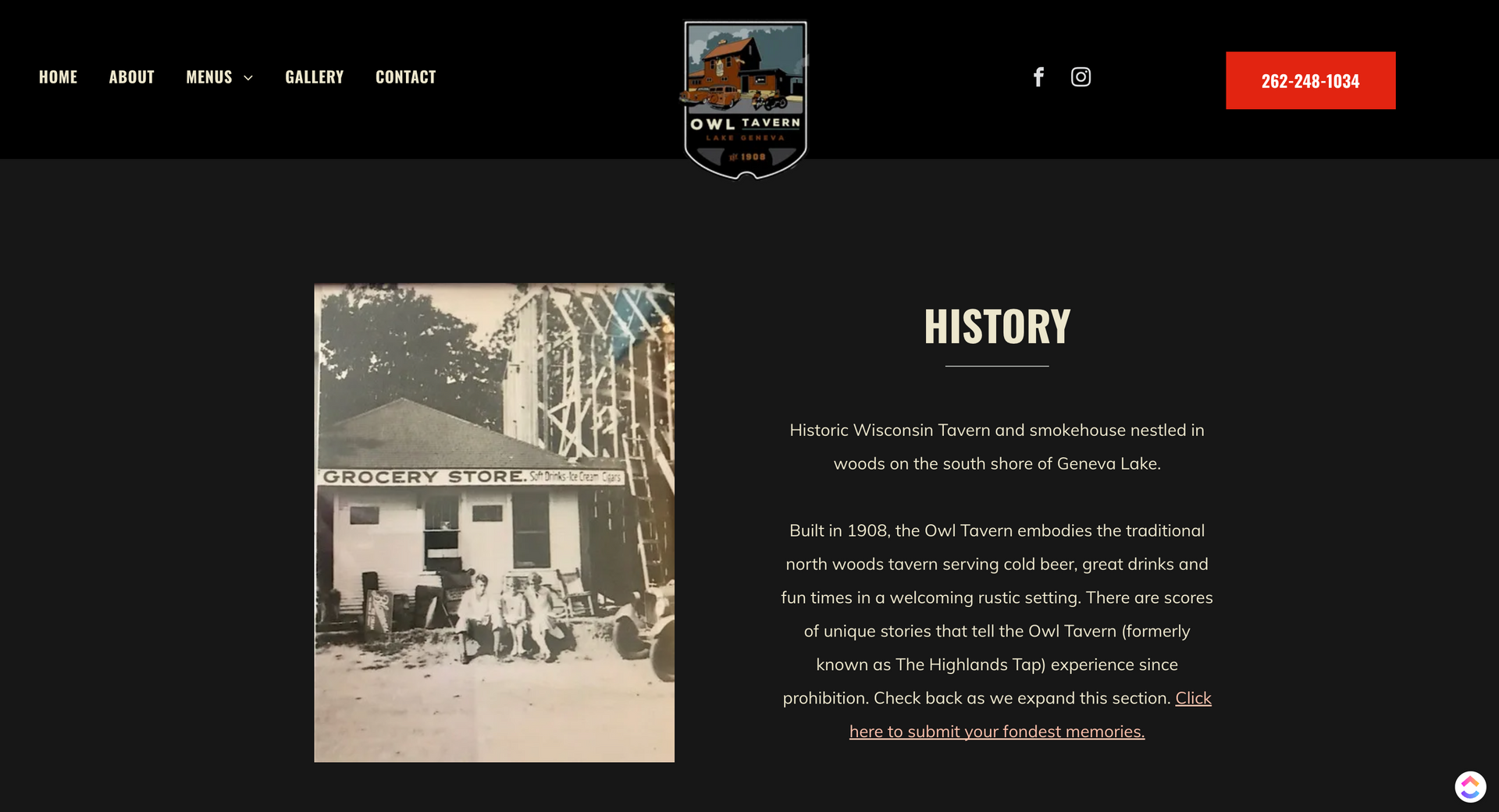 A black background with a picture of a house and the word history on it