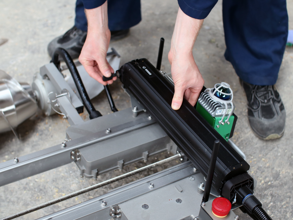 CROVER battery install