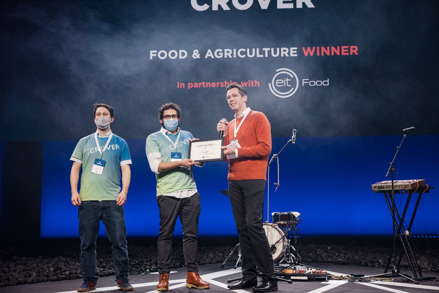 Crover wins Hello Tomorrow award