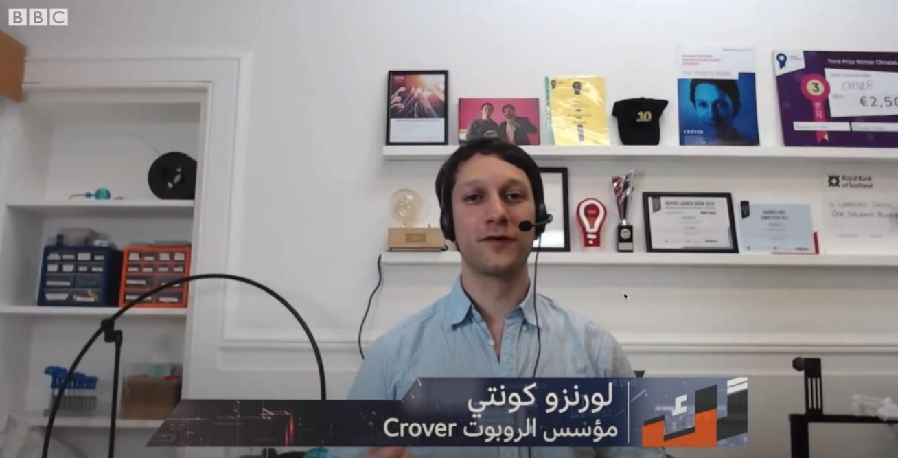 Crover interview for BBC Arabic