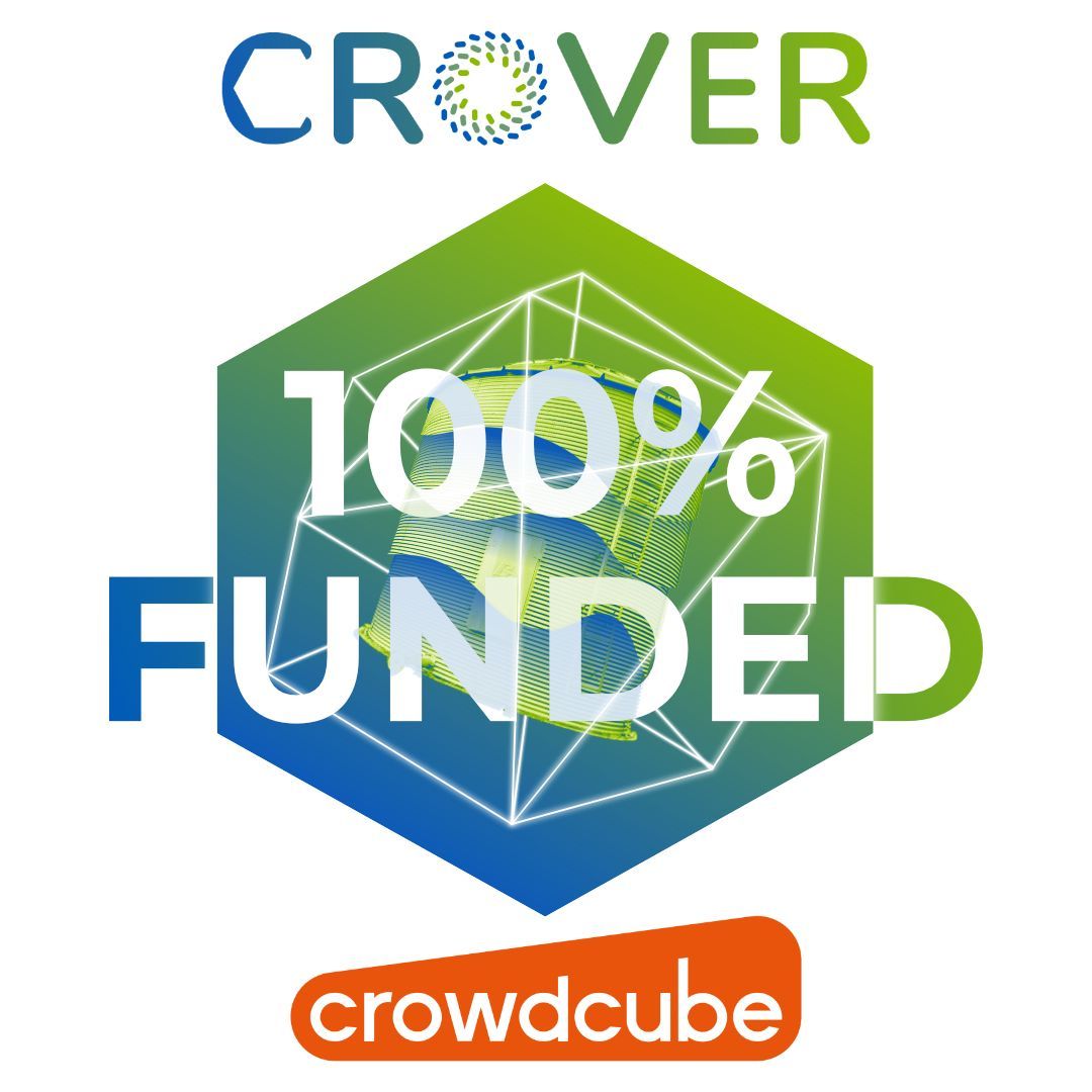 Crover crowdfunding campaign complete