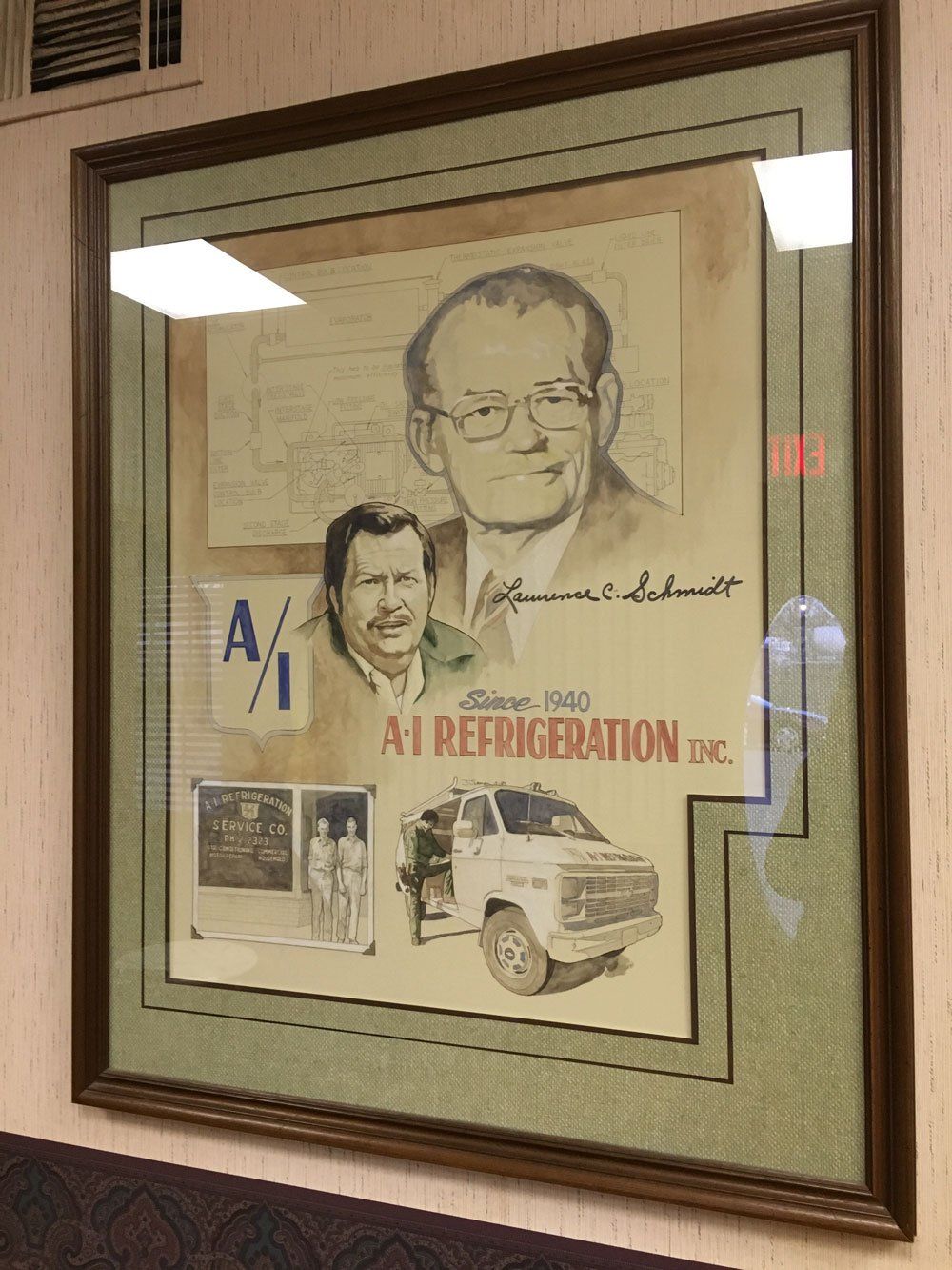 Old Company Photo — Lincoln, NE — A-1 Refrigeration