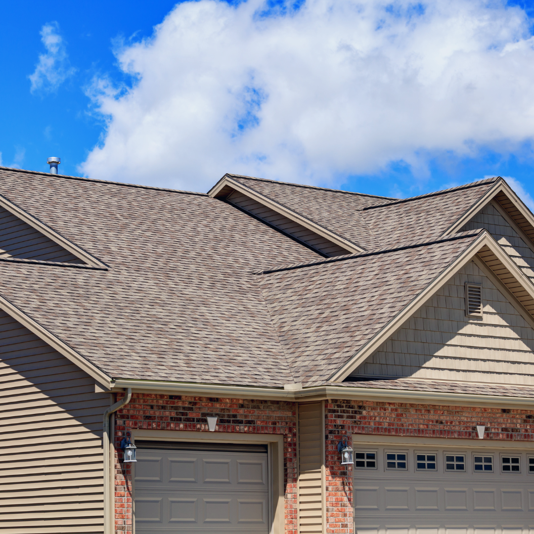 Asphalt shingle roofing on a residential home in Spring Hill, FL