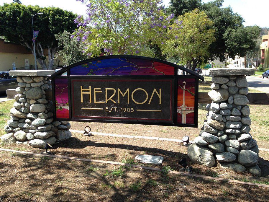 acre heights sign
