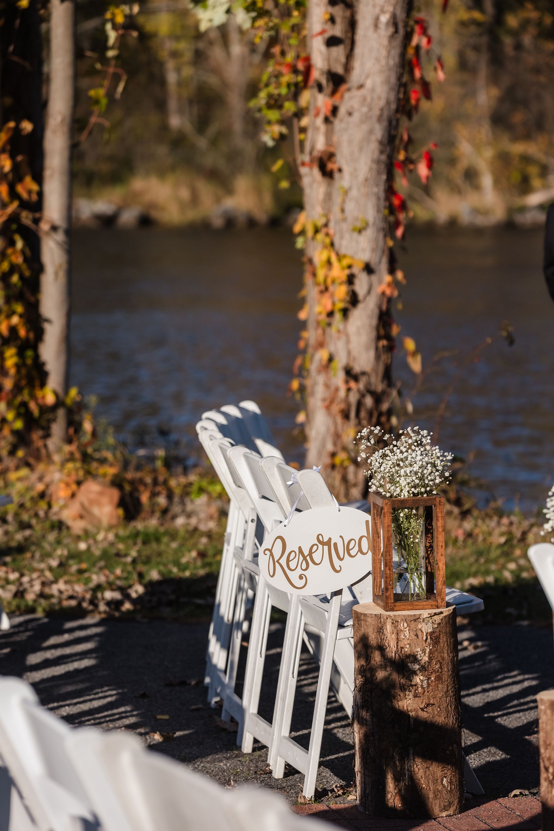 Wedding chairs with