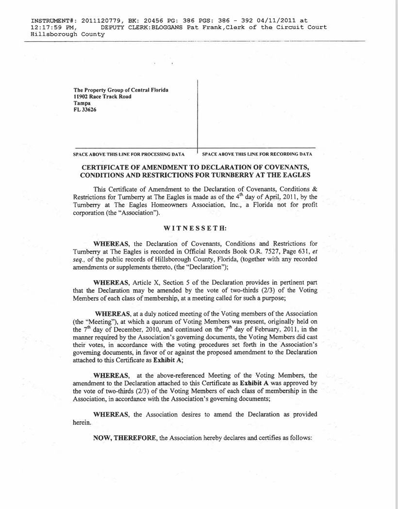 Official-looking document with a title