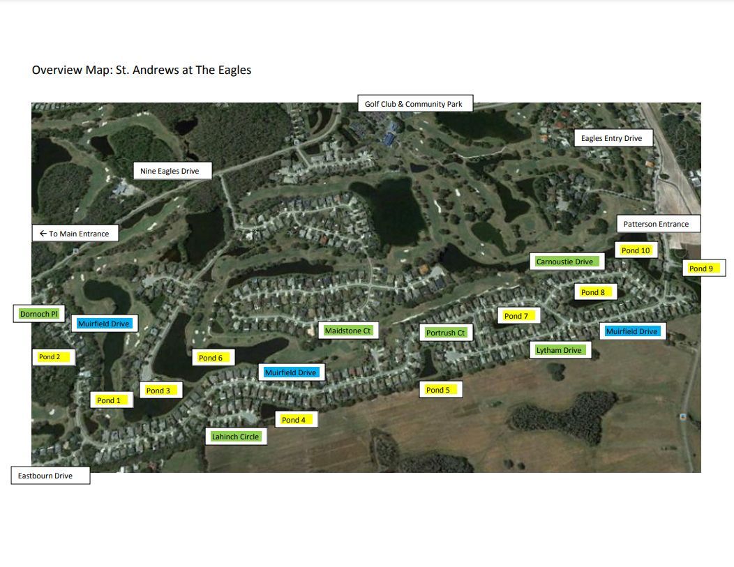 St Andrews Map