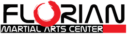 Florian Martial Arts Center logo in black, red, and white