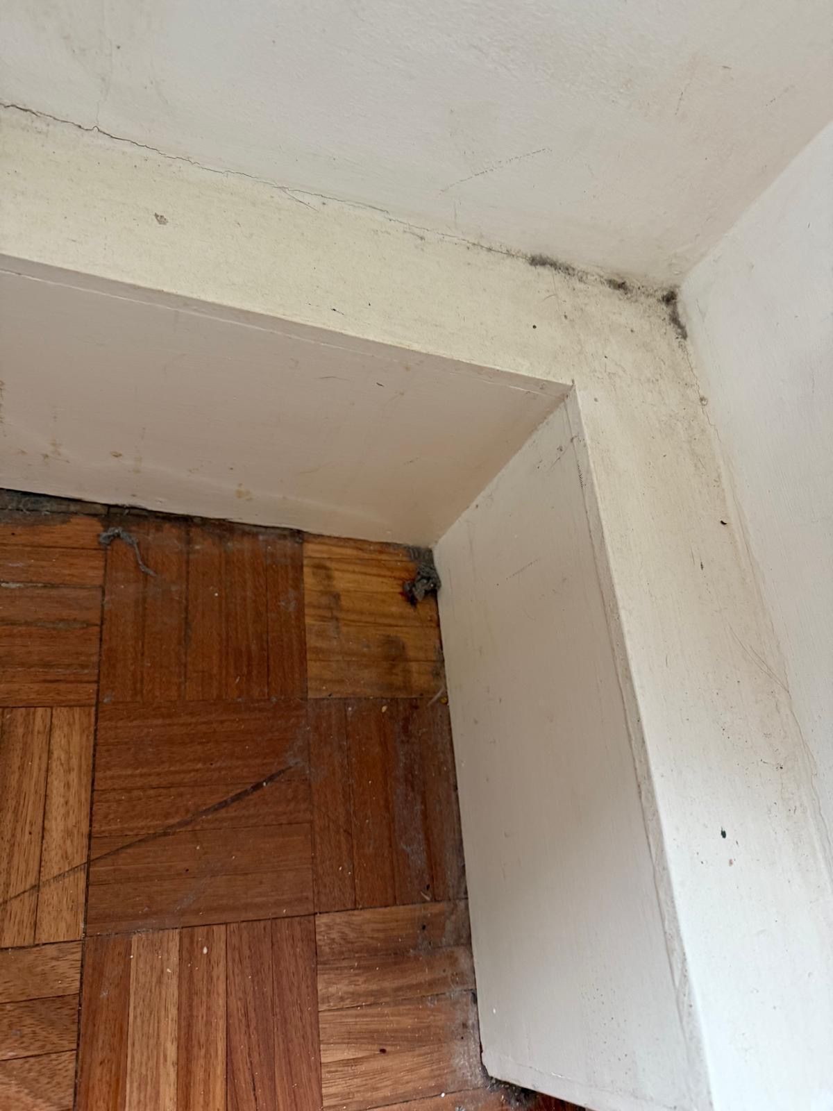 Dust accumulation to skirting board – end of tenancy cleanliness issue