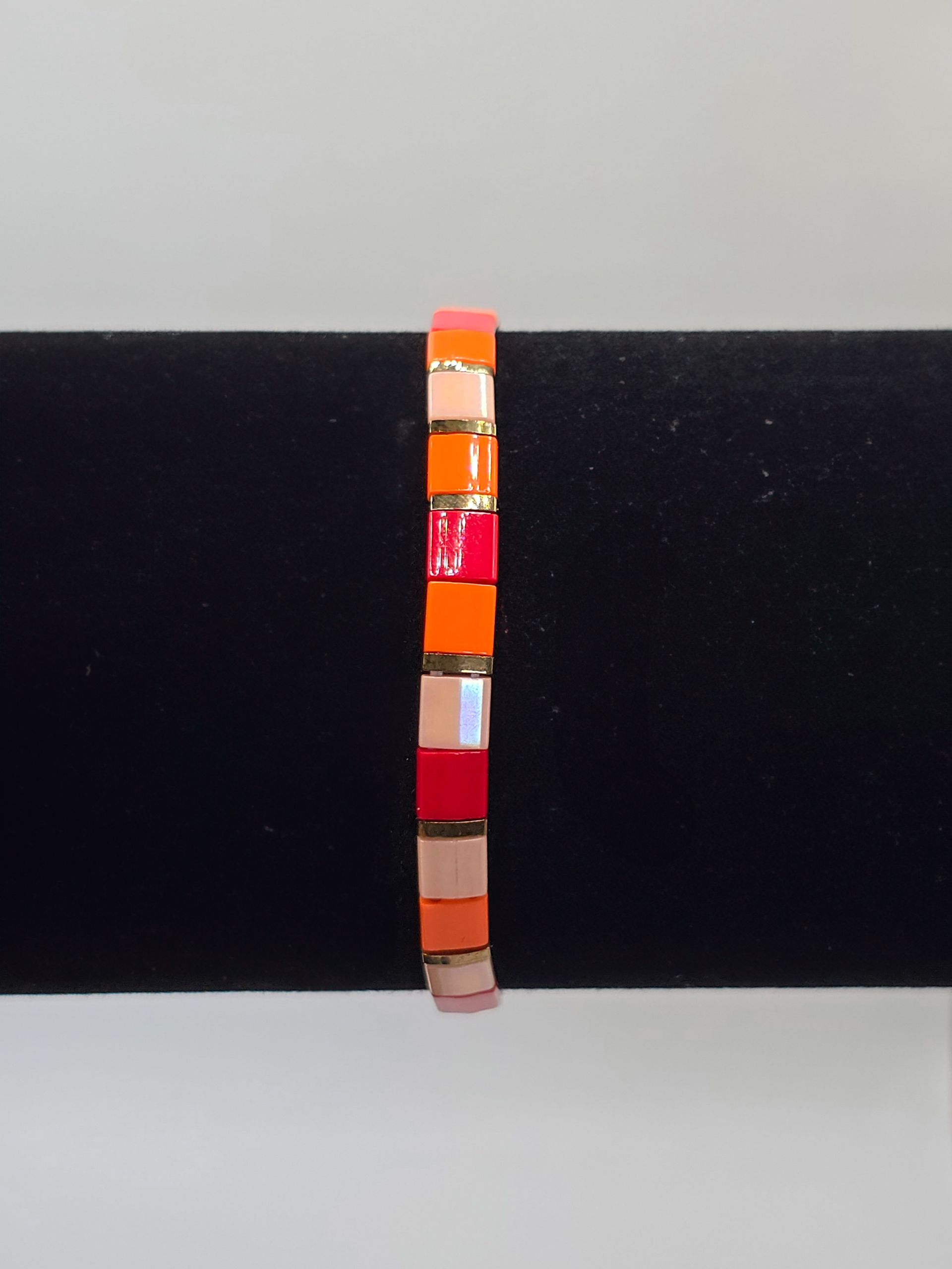 rood en oranje armband
