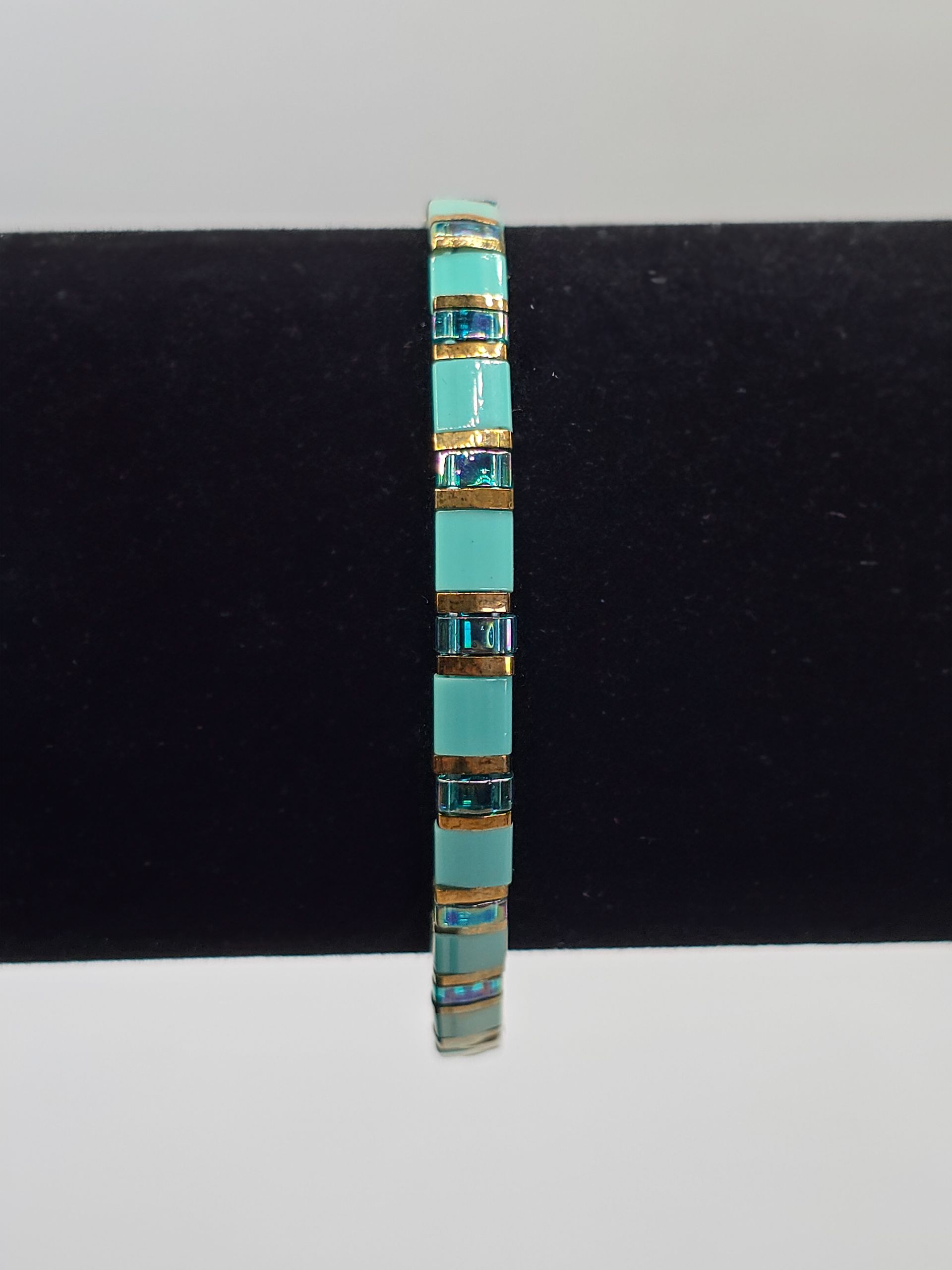 blauwe armband