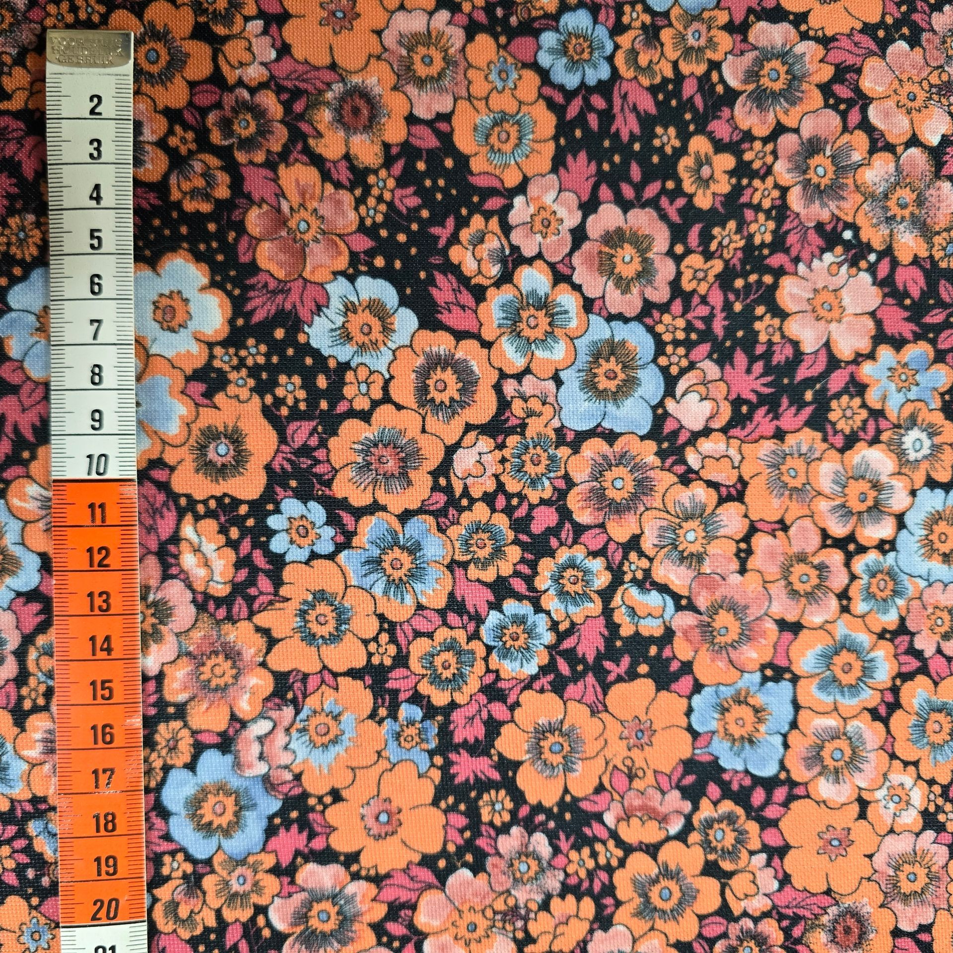 Oranje bloemetjes