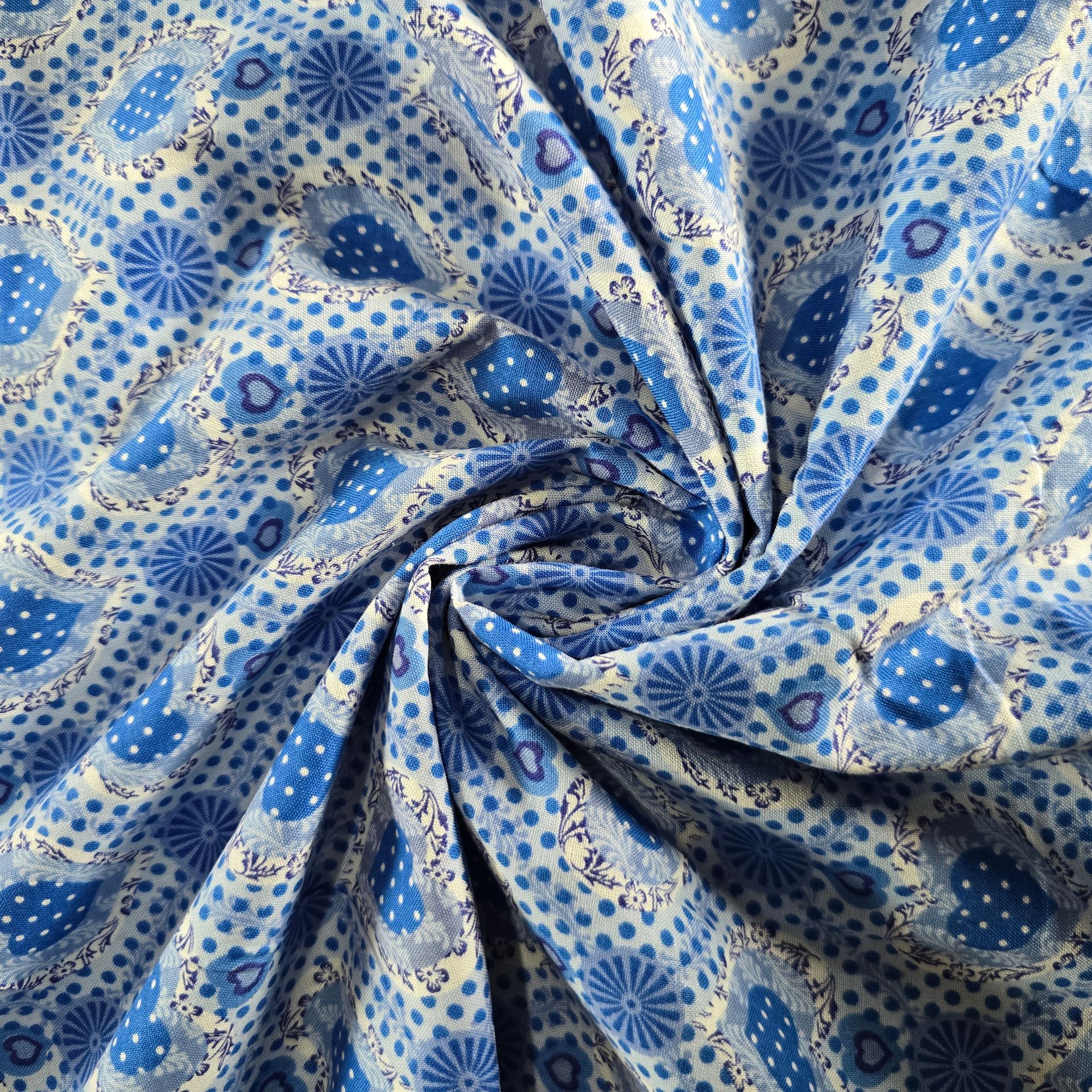 baby blauwe hartjes