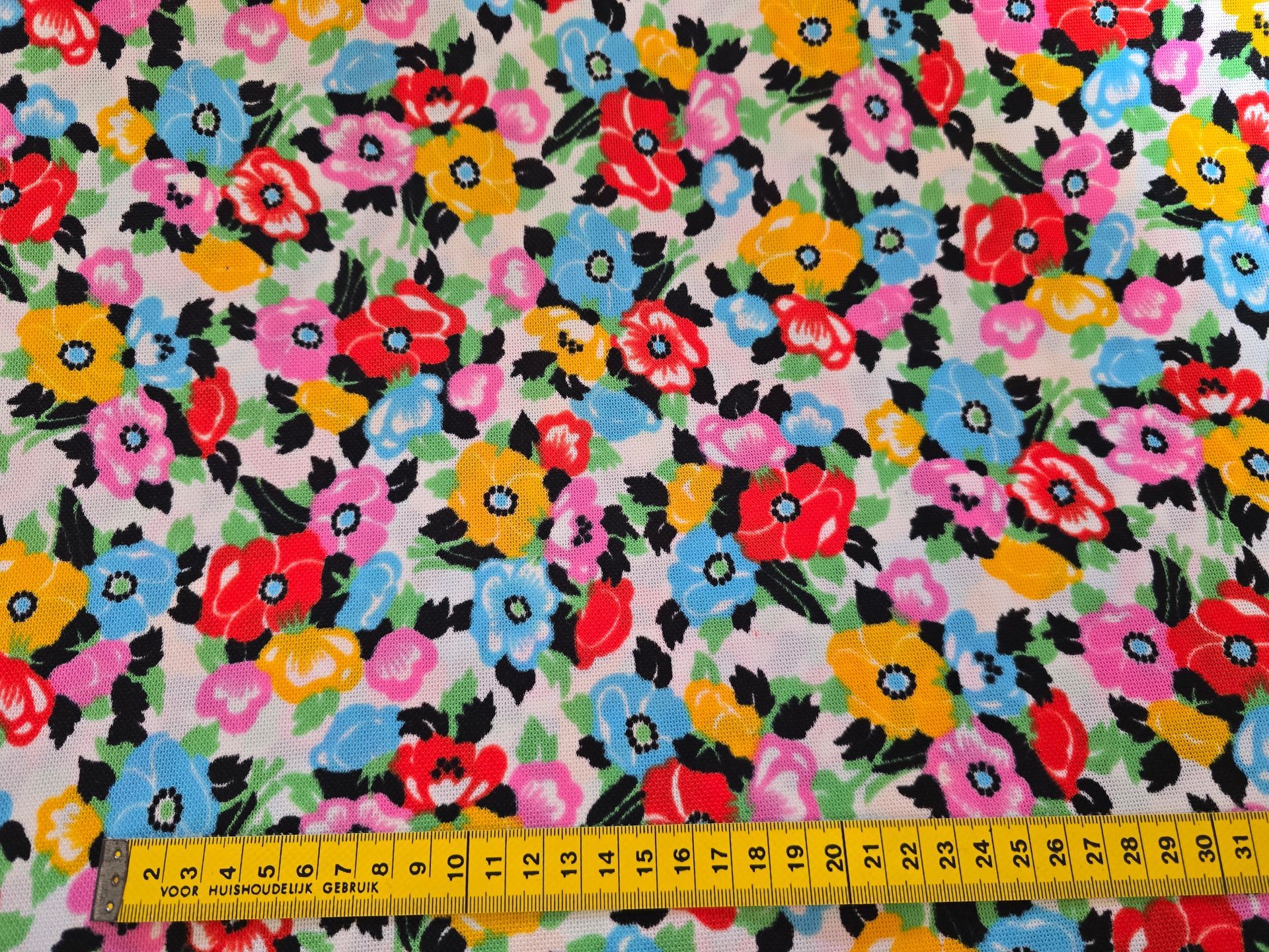 Trevira 2000 gekleurde bloemetjes