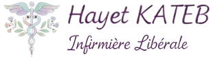 Logo with caduceus symbol and text 