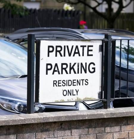 Private Parking Lot Policy Violation
