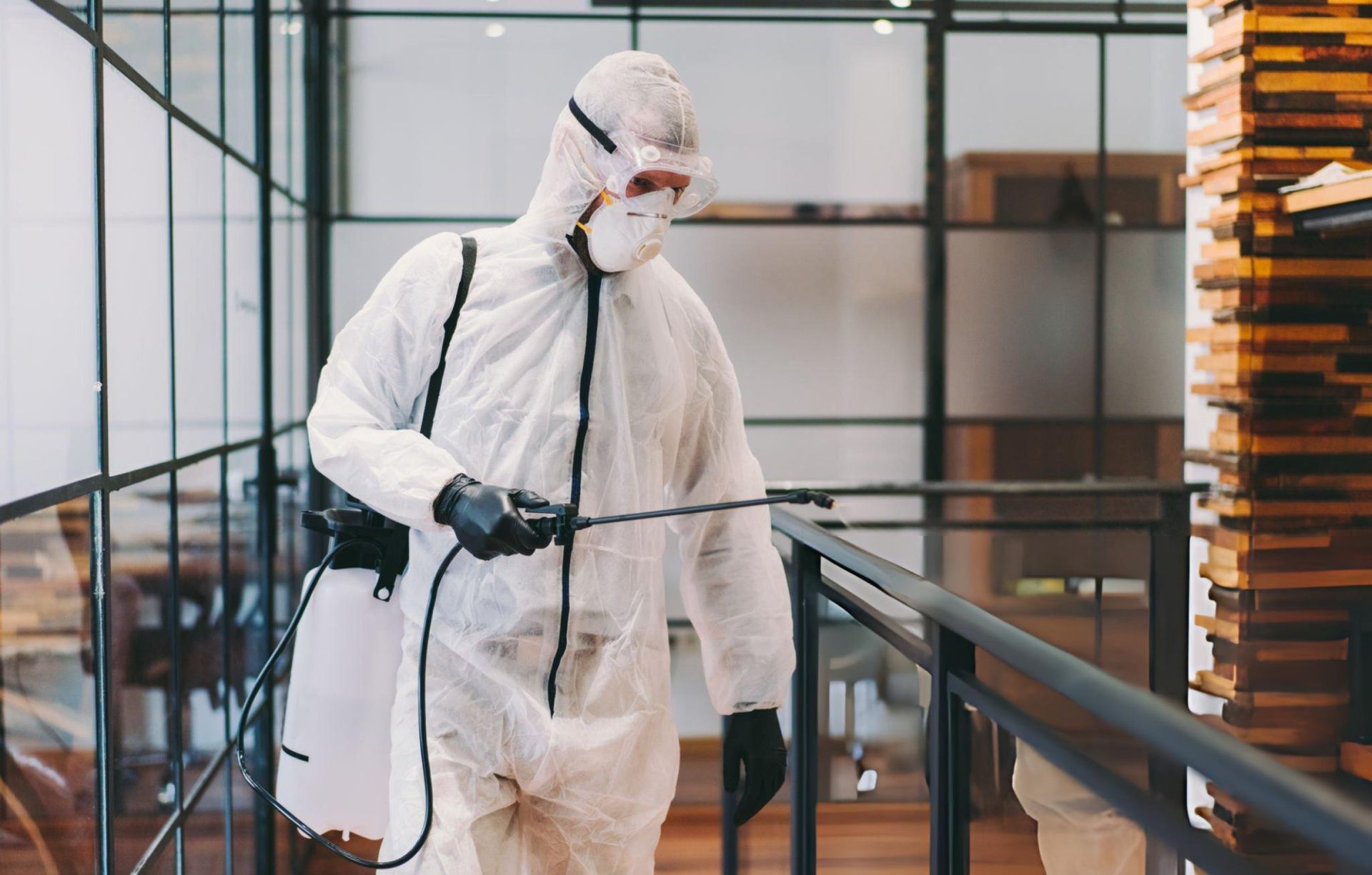 Traitement sanitaire et sécurité incendie pour locaux professionnels