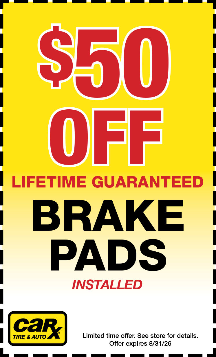 $50 OFF Brake Pads