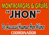 Montacargas y Grúas Jhon EIRL