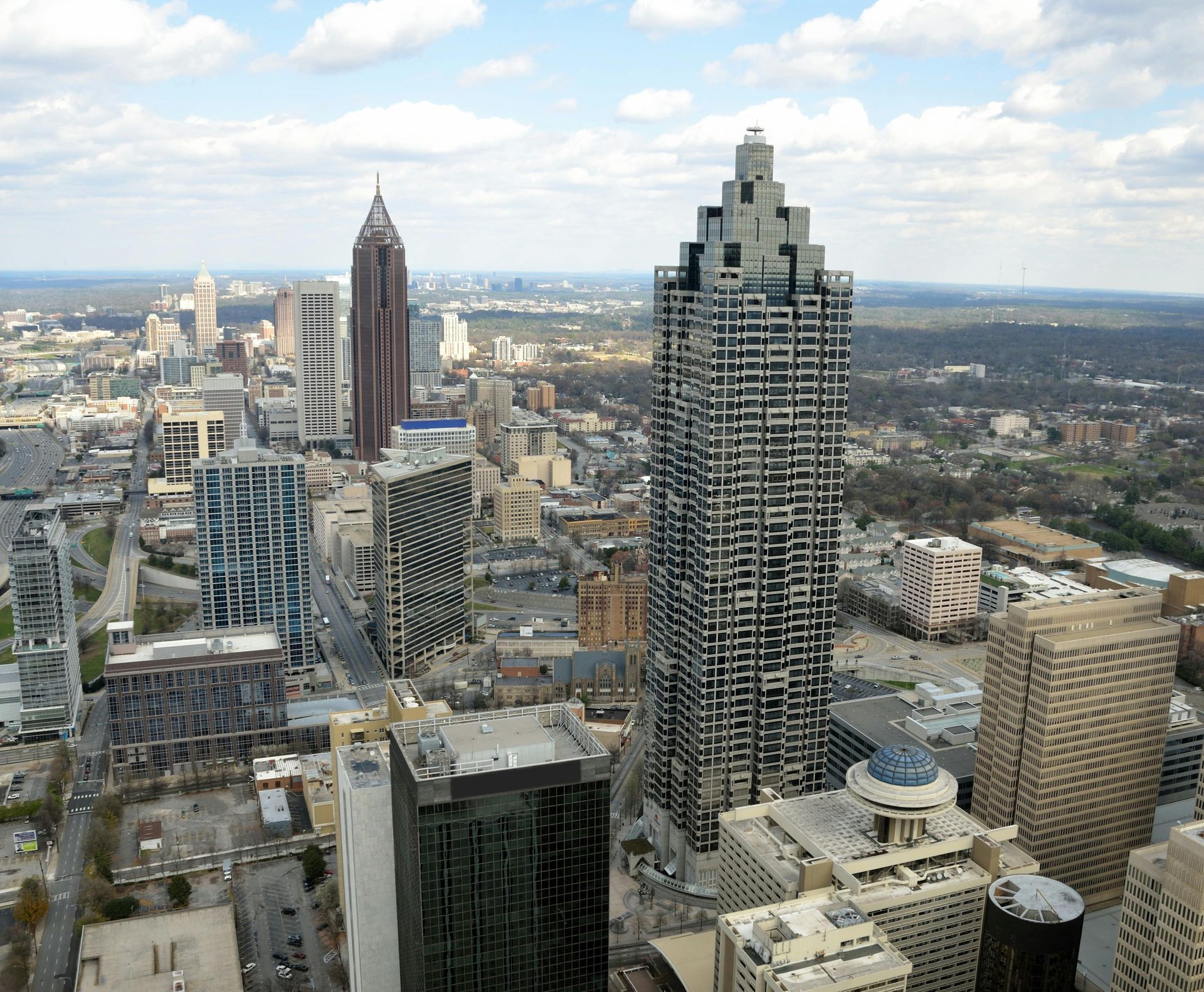 Corporate business offices and buildings