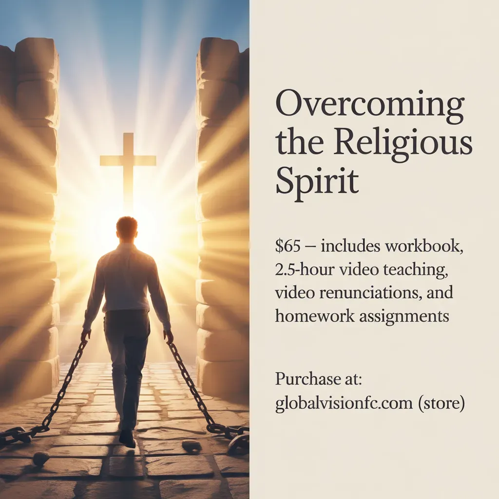 Overcoming the Religious Spirit Class