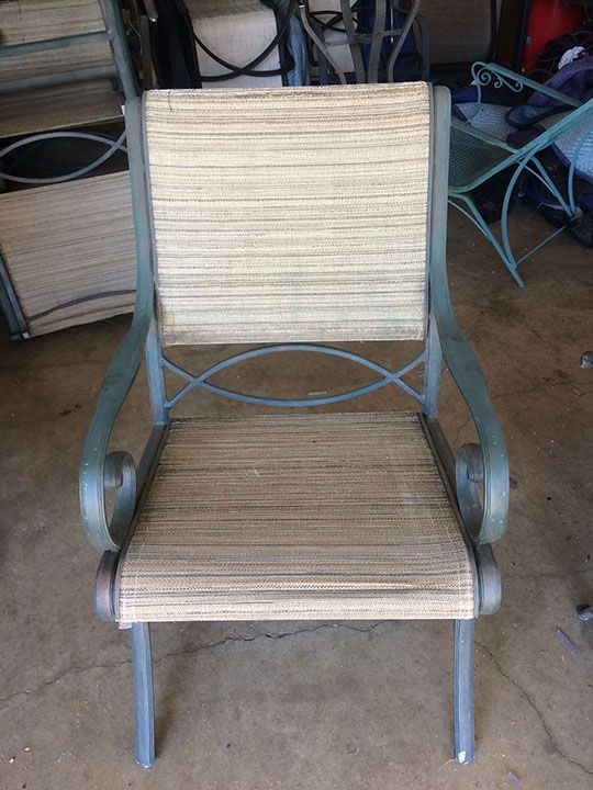 chair before