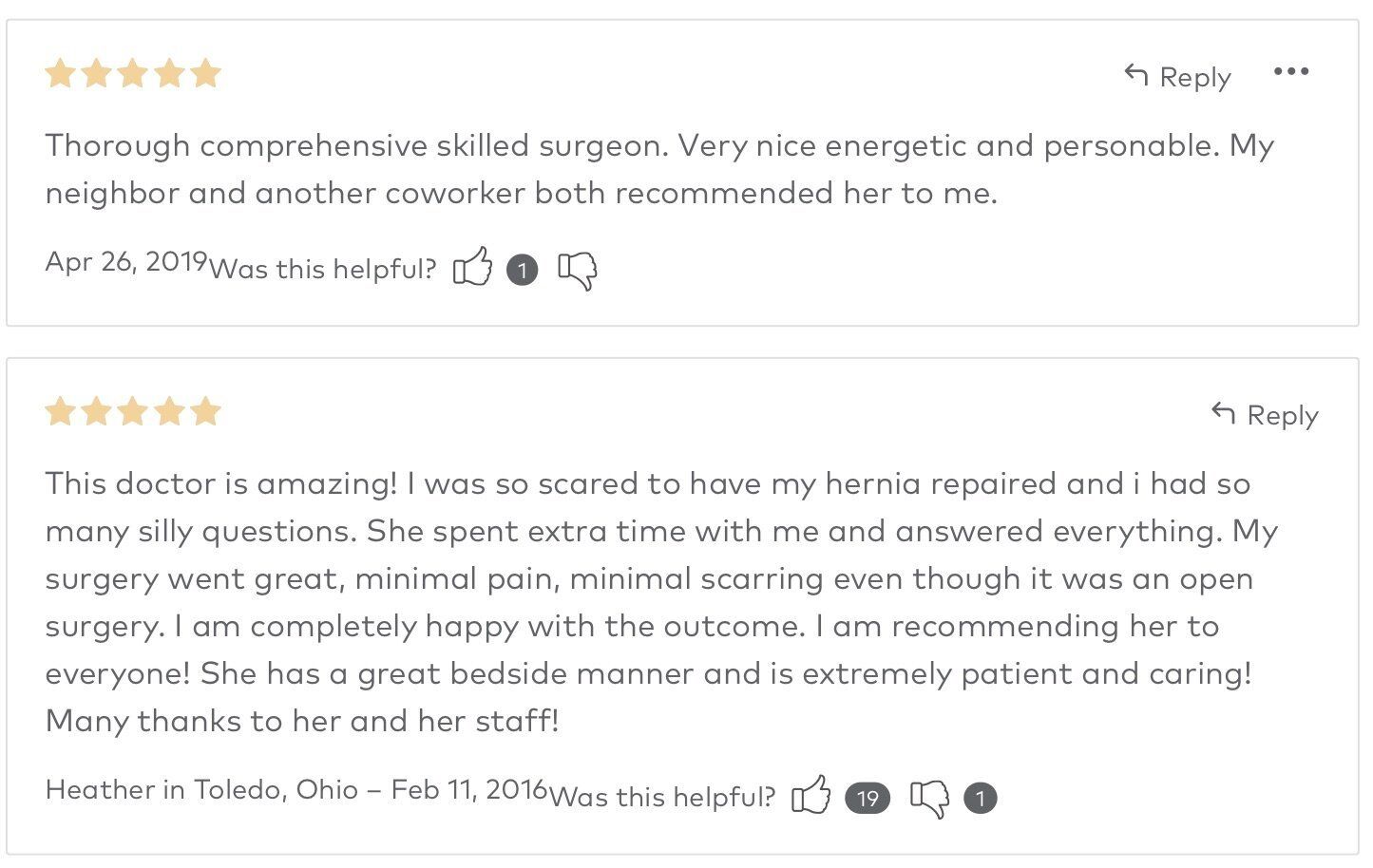 Reviews for Dr. Nazemi