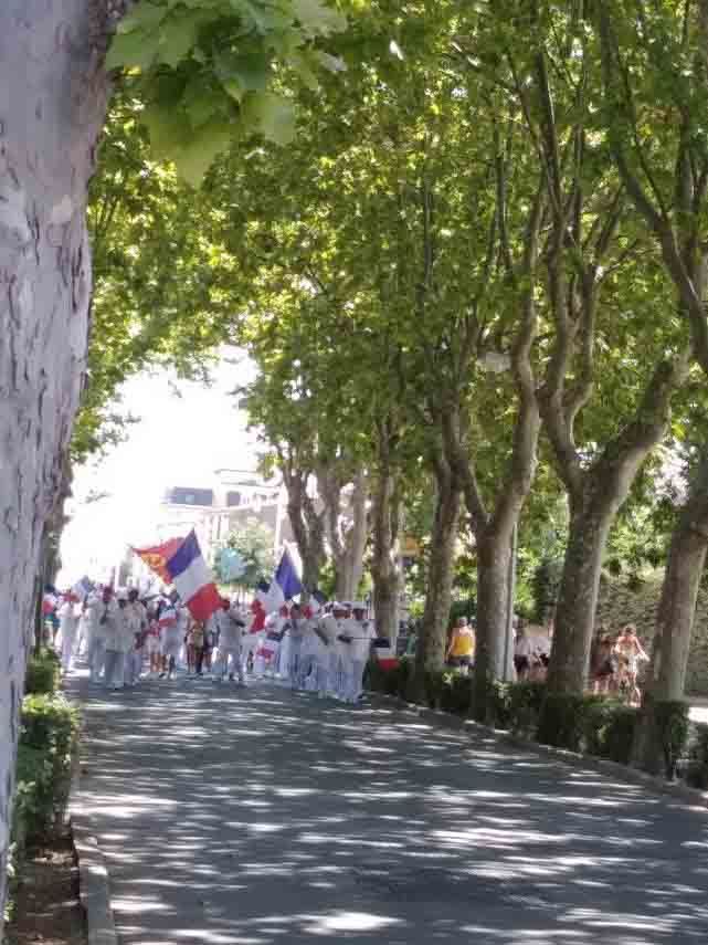 parade in Marseillan