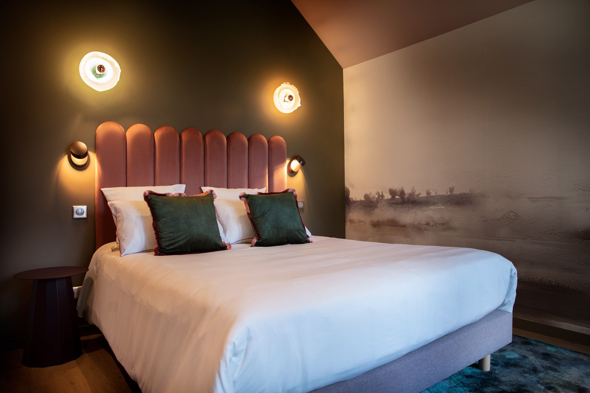 Chambre de l'auberge Pom Poire situé à Azay-le-Rideau