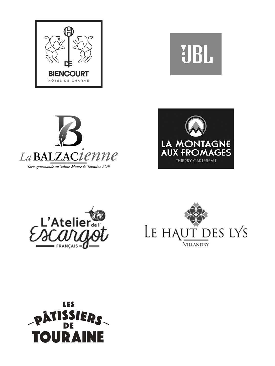 logos des clients qui ont fait confiance à l'agence Adfields