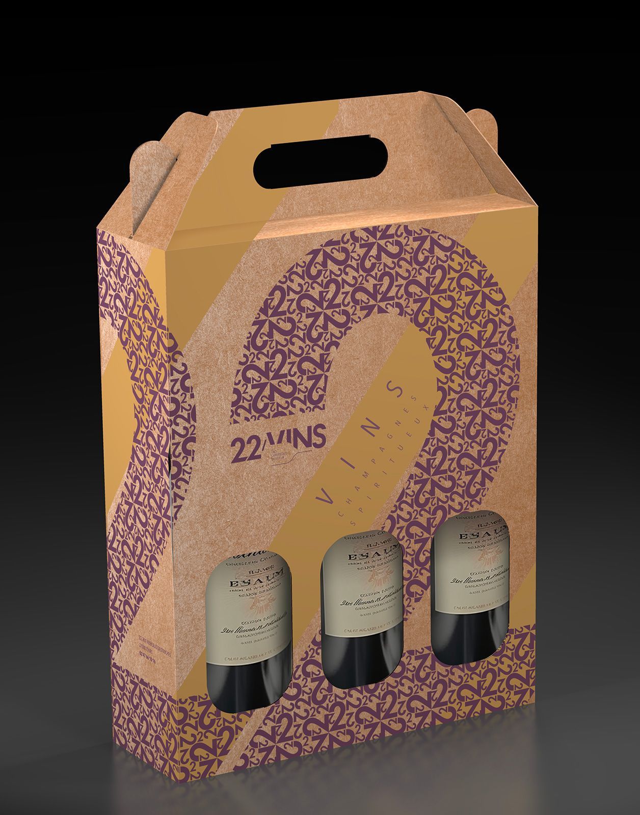 Coffret vins rouge 22/20