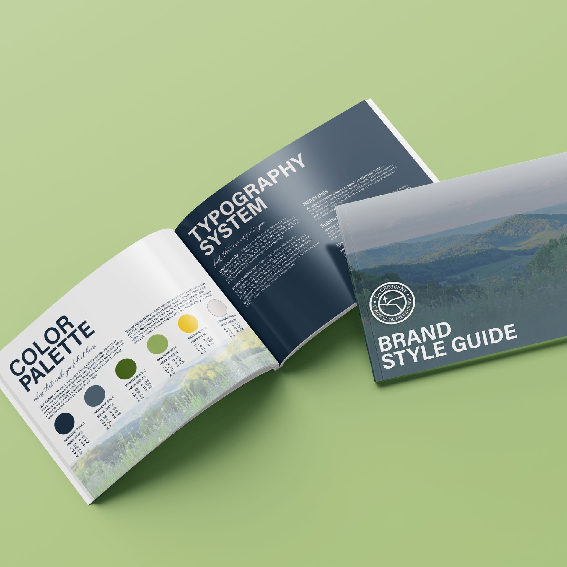 Logo and brand guidelines for community builders in the PNW.
