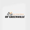 SC Tow Pros of Greenville logo: truck graphic, orange flame, black text on white.