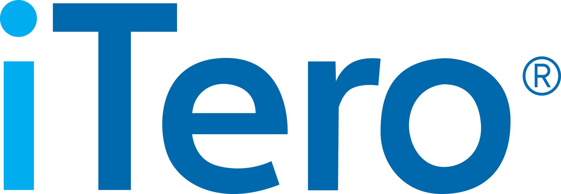 The iTero logo featuring the word