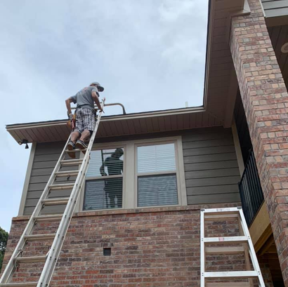 H2O Seamless Gutters Installation