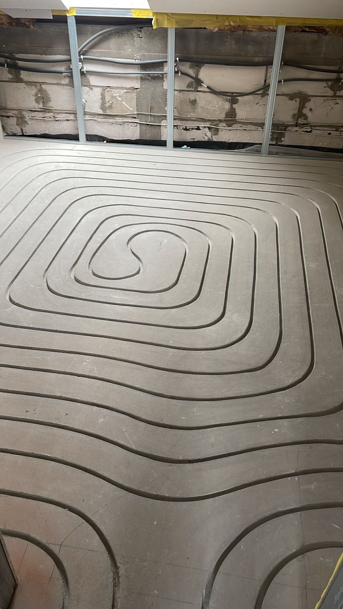 posa riscaldamento a pavimento su massetto - Thermasys - Arcene, Bergamo