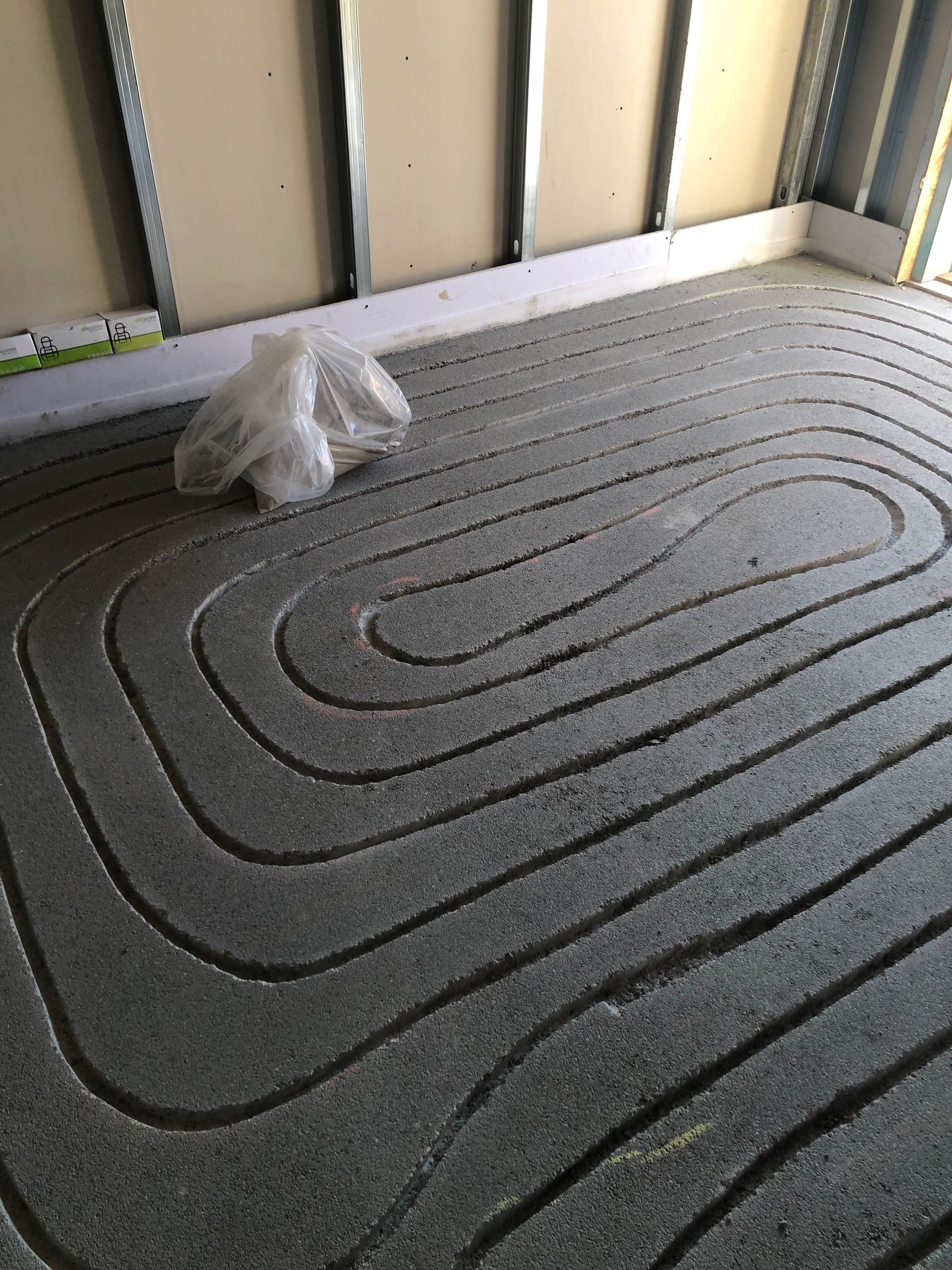 posa riscaldamento a pavimento su massetto - Thermasys - Arcene, Bergamo