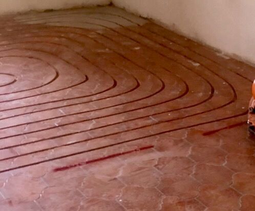 posa riscaldamento a pavimento su piastrelle o marmo - Thermasys - Arcene, Bergamo