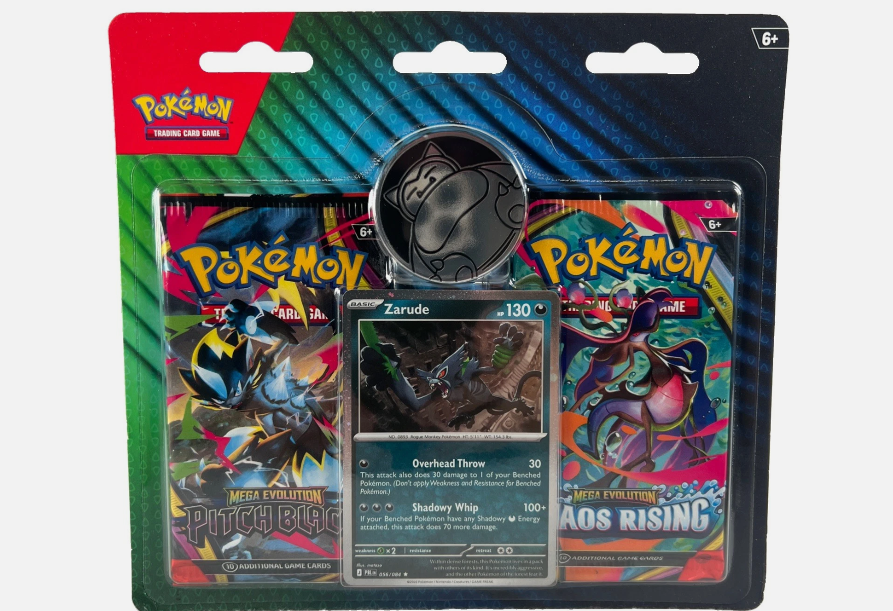 2-Pack Blister [Zarude] (3-Tab)