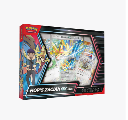 Hop's Zacian ex Box